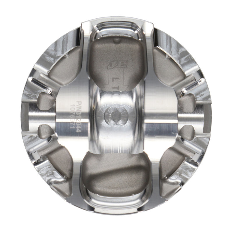 JE Pistons LS ASYM DISH/INV DM Set of 8 Pistons - 312062